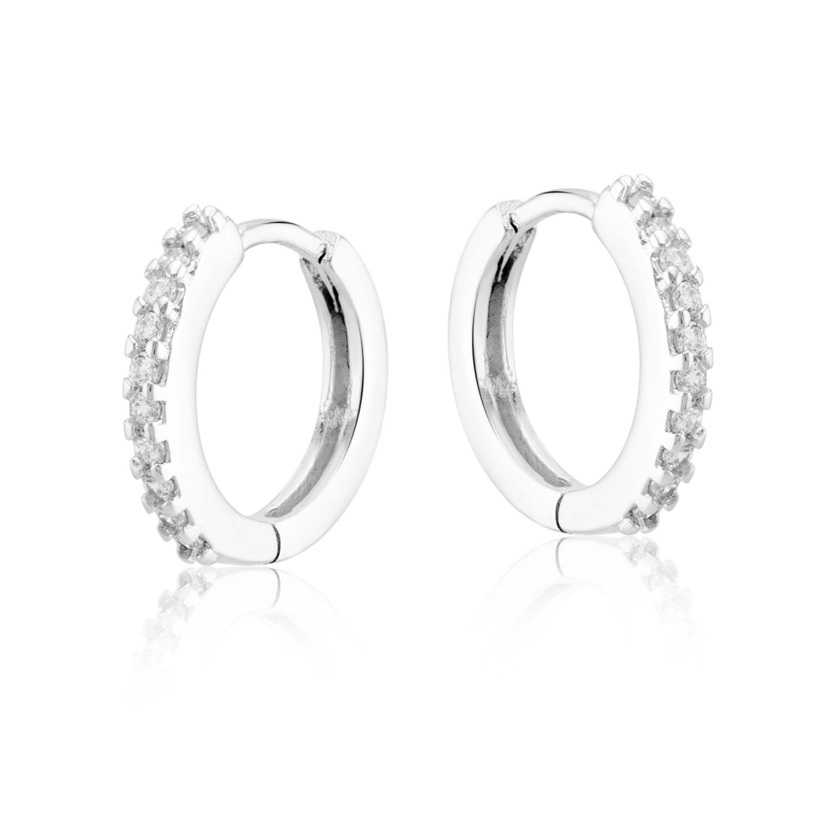 Brincos Pedras Prata 925